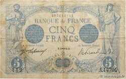 5 Francs BLEU FRANCE 1916 F.02.45