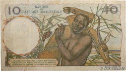 10 Francs FRENCH WEST AFRICA 1952 P.37 MB