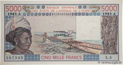 5000 Francs ÉTATS DE L