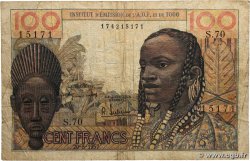 100 Francs AFRIQUE OCCIDENTALE FRANÇAISE (1895-1958) 1957 P.46 B