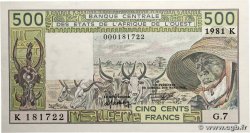 500 Francs ÉTATS DE L