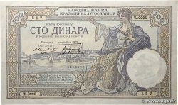 100 Dinara YOUGOSLAVIE 1929 P.027b SUP