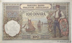 100 Dinara YOUGOSLAVIE 1929 P.027b SUP