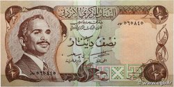 1/2 Dinar JORDANIE  1975 P.17b