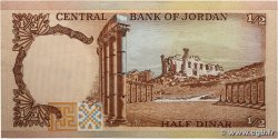 1/2 Dinar JORDANIE  1975 P.17b SPL