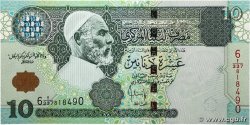 10 Dinars LIBIA 2004 P.70b AU+