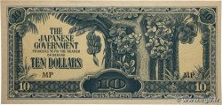 10 Dollars MALAYA 1944 P.M07c SC+