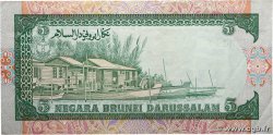 5 Ringgit BRUNEI 1989 P.14 TB+