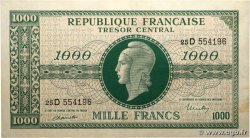 1000 Francs MARIANNE THOMAS DE LA RUE FRANCE 1945 VF.13.01