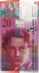 20 Francs SUISSE 2005 P.69d