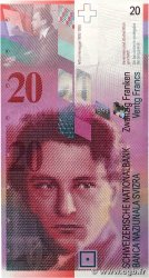 20 Francs SUISSE 2014 P.69h