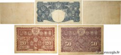 5 au 50 Cents et 1 Dollar Lot MALAYA  1941 P.07 au P.11 TB+
