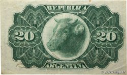 20 Centavos ARGENTINE  1892 P.215 TTB+