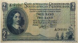2 Rand AFRIQUE DU SUD  1962 P.105b