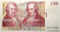 50 Pounds ANGLETERRE  2010 P.393a pr.NEUF