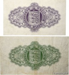 10 Shillings et 1 Pound Lot GUERNSEY  1963 P.42c et P.43b F