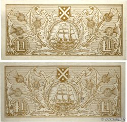 1 Pound Lot ÉCOSSE  1966 P.105a/b TTB+