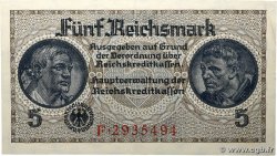 5 Reichsmark ALLEMAGNE  1940 P.R138a