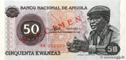 50 Kwanzas Spécimen ANGOLA  1976 P.110s