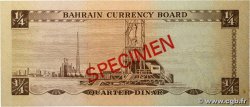 1/4 Dinar Spécimen BAHREIN  1964 P.02s pr.NEUF