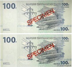 100 Francs Spécimen CONGO, DEMOCRATIC REPUBLIC 2007 P.098As UNC
