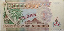 5000000 Zaïres Spécimen ZAÏRE  1992 P.46s SUP