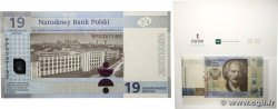 19 Zlotych Set de présentation POLOGNE  2019 P.193 NEUF