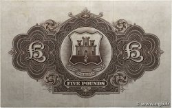 5 Pounds GIBRALTAR  1958 P.16c SUP