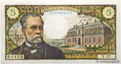 5 Francs PASTEUR FRANCE  1967 F.61.05