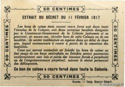 50 Centimes SÉNÉGAL  1917 P.01c TTB+