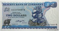 2 Dollars ZIMBABUE 1980 P.01a FDC