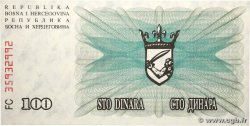 100000 Dinara BOSNIA HERZEGOVINA 1993 P.056d UNC