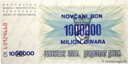 1000000 Dinara BOSNIA HERZEGOVINA 1993 P.035a UNC