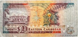 20 Dollars EAST CARIBBEAN STATES 1993 P.28a F