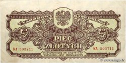 5 Zlotych POLONIA 1944 P.109a MBC