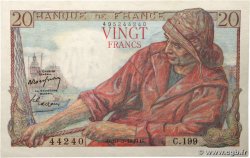 20 Francs PÊCHEUR FRANCIA  1949 F.13.14