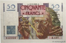 50 Francs LE VERRIER FRANCIA  1949 F.20.12