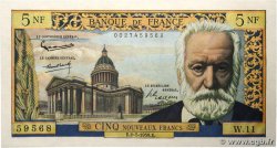 5 Nouveaux Francs VICTOR HUGO FRANCE  1959 F.56.02