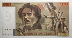 100 Francs DELACROIX imprimé en continu FRANCE  1993 F.69bis.07