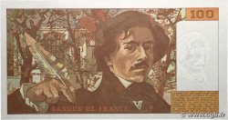 100 Francs DELACROIX imprimé en continu FRANCE  1993 F.69bis.08 NEUF