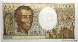 200 Francs MONTESQUIEU FRANCE  1982 F.70.02 SPL