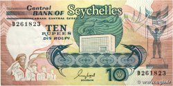 10 Rupees SEYCHELLES 1989 P.32 VF
