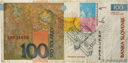 100 Tolarjev SLOVENIA 1992 P.14a F-