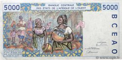5000 Francs WEST AFRICAN STATES 1998 P.713Kg VF