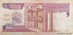 5 Dinars JORDAN 1997 P.30b F