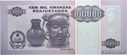 100000 Kwanzas Reajustados ANGOLA 1995 P.139 UNC