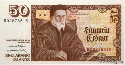 50 Kronur ICELAND 1961 P.49a UNC