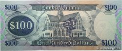 100 Dollars GUYANA 1989 P.31 UNC
