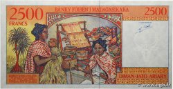 2500 Francs - 500 Ariary MADAGASCAR 1998 P.081 UNC