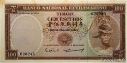 100 Escudos TIMOR 1963 P.28a